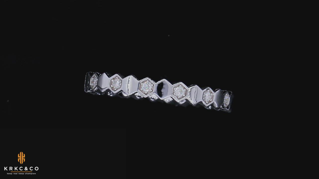 0.20 Carats VVS1 Moissanite Rings for Women 0103